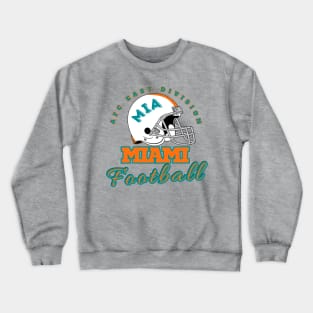 Miami Football Vintage Style Crewneck Sweatshirt